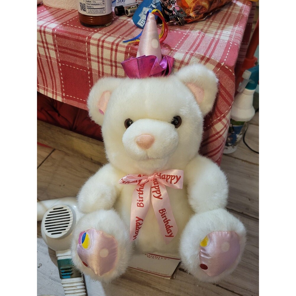 Happy Birthday singing bear